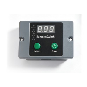 Panneau de télécommande pour onduleur YXR-104, vue de face ; configuration représentative