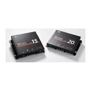标有 15 和 20 的 WIN MPPT 控制器；系列代表图